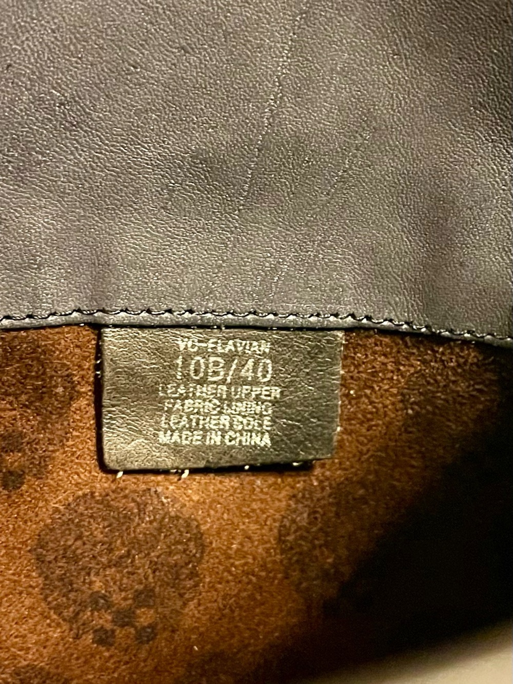 Vince Camuto Flavian Riding Boots Black and Brown Crest Two-Tone 10 - Picture 16 of 16